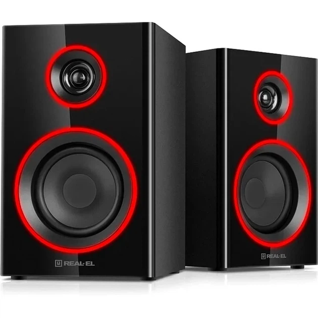 Акустична система REAL-EL S-410 Black (EL121200016) - изображение 2