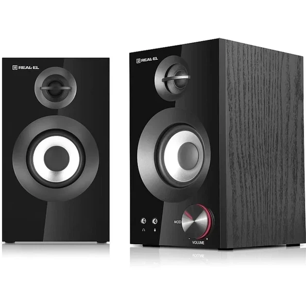 Акустична система REAL-EL S-420 Black - Фото 3 Акустична система REAL-EL S-420 Black - изображение 3