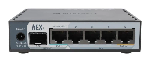 Маршрутизатор Mikrotik hEX S (2025), Grey (E60iUGS) - изображение 2