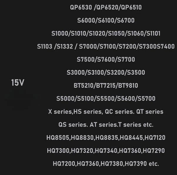 Адаптер переходник питания для Philips TYPE-C - > 15 V для бритвы, тримера филипс ONE BLADE 15В Серебро - изображение 8