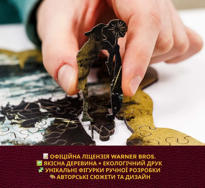 Деревянный пазл Woods Story Властелин Колец Lord Of The Rings Гонка Назгулов XL 328 деталей - изображение 7