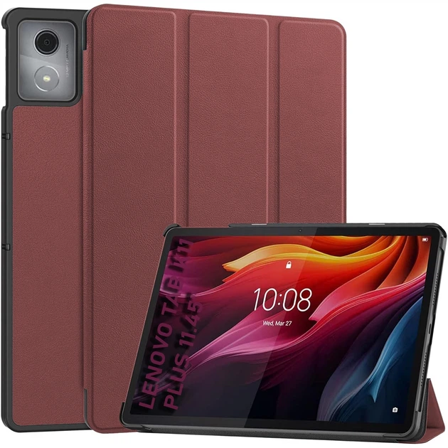 Чeхол-книжка BeCover Smart Case для Lenovo Tab K11 Plus TB-352F 11.45" Red Wine (711853) - Фото 1 Чeхол-книжка BeCover Smart Case для Lenovo Tab K11 Plus TB-352F 11.45" Red Wine (711853) - изображение 1