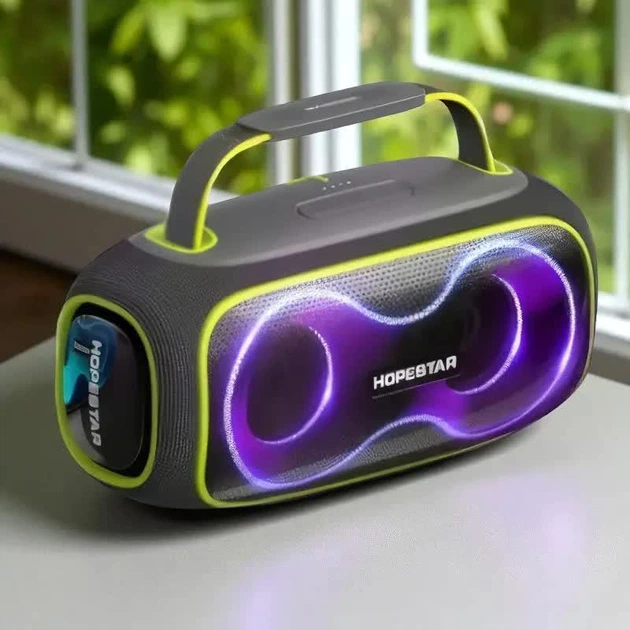 Портативная колонка Hopestar Party 150 с RGB-подсветкой - изображение 8