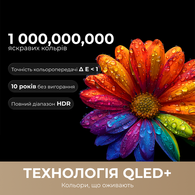 Телевізор Dreame Vivid QLED 4K TV 55Q100 - зображення 2