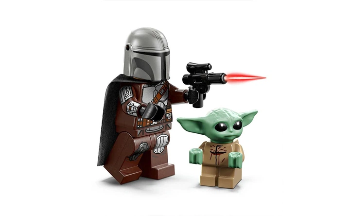 Конструктор Lego Star Wars Скоростной мотоцикл Мандалорца и Грогу, 58 деталей 75436 - Фото 6 Конструктор Lego Star Wars Скоростной мотоцикл Мандалорца и Грогу, 58 деталей 75436 - зображення 6