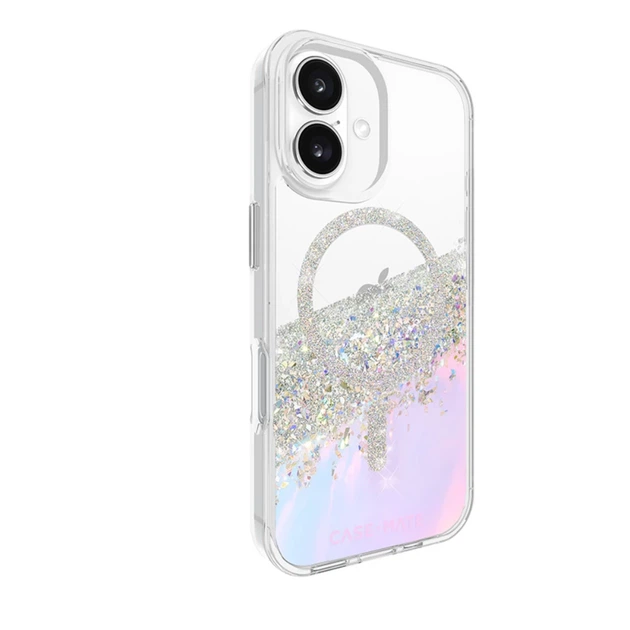Чехол Case-Mate Karat для iPhone 16 Holographic Soap Bubble with MagSafe (CM054714) - Фото 3 Чехол Case-Mate Karat для iPhone 16 Holographic Soap Bubble with MagSafe (CM054714) - изображение 3