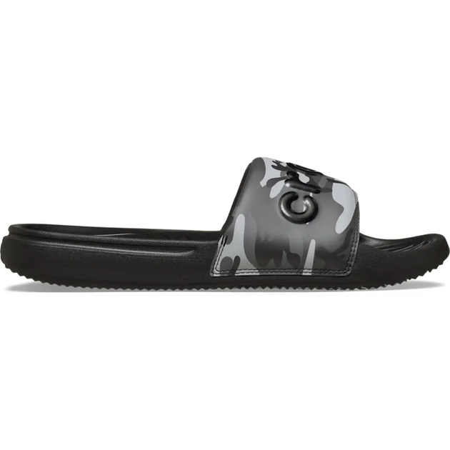 Чоловічі Крокс Шльопанці Камуфляж Слайд Чорні Crocs All Day Camouflage Slide Black/Grey (46-47, чорний) - Фото 3 Чоловічі Крокс Шльопанці Камуфляж Слайд Чорні Crocs All Day Camouflage Slide Black/Grey (46-47, чорний) - зображення 3