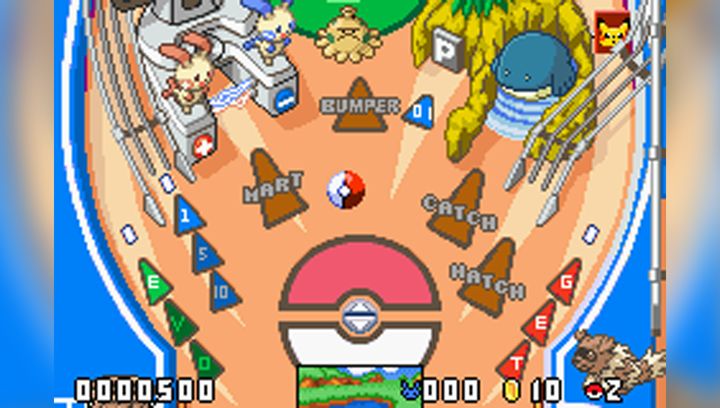 Гра Nintendo Game Boy Advance Pokemon Pinball: Ruby & Sapphire Англійська Версія Тільки Картридж Б/У - зображення 3