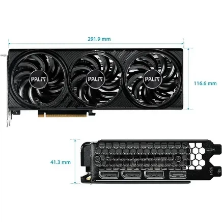 Видеокарта Palit GeForce RTX 5060 Ti Infinity 3 OC (NE7506TS19T1-GB2061S) - Фото 11 Видеокарта Palit GeForce RTX 5060 Ti Infinity 3 OC (NE7506TS19T1-GB2061S) - изображение 11