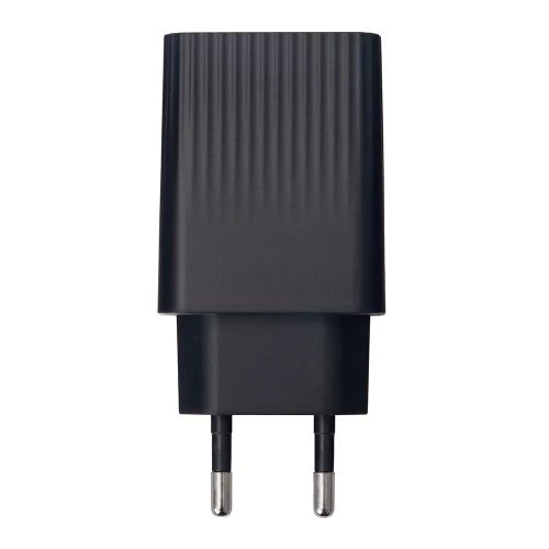 Сетевое зарядное устройство Borofone BAS74A USB-C 20W + USB-A 18W Black - изображение 6