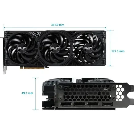Відеокарта Palit GeForce RTX 5070 Ti GamingPro-S OC (NE7507TS19T2-GB2031U) - зображення 9