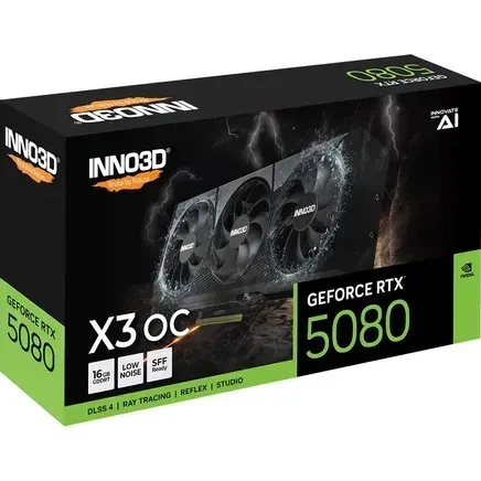 Видеокарта Inno3D GeForce RTX 5080 X3 OC (N50803-16D7X-17603930) - изображение 4
