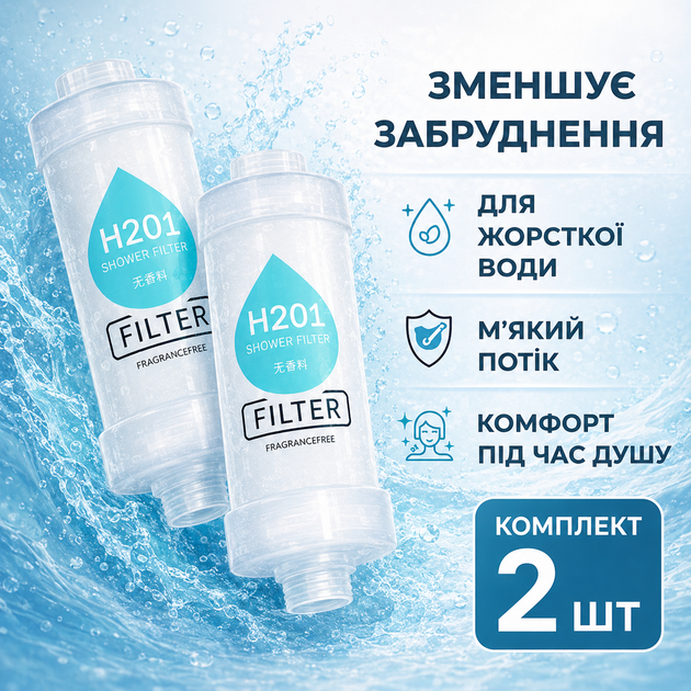 Набор фильтров H201 для душа 2 шт - изображение 3