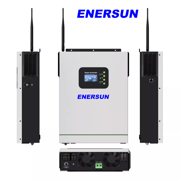 Гібридний сонячний інвертор, Джерело безперебійного живлення ENERSUN - HB5548 - зображення 4