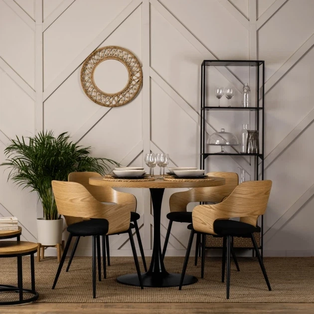 Стул MEBEL ELITE ORBI Золотой дуб ножки черные ME.ORBI/CZ/D/T/K - изображение 6