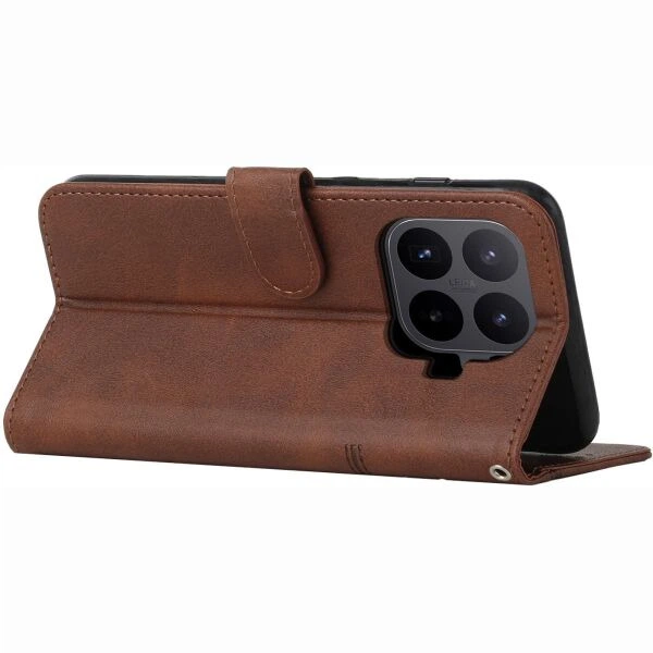 Чехол-книжка с застежкой UniCase Jet Cover для Xiaomi 17T Pro - Brown - изображение 2