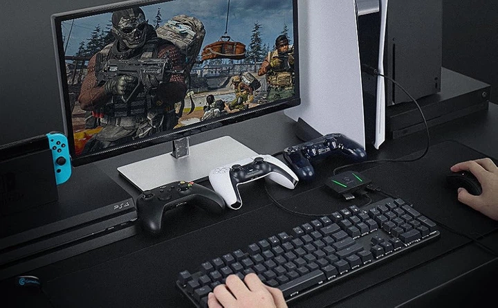 Конвертер LeadJoy VX2 AimBox (суббренд GameSir) Xbox серии X/S/ Xbox One/PS4 /Nintendo Switch - Фото 4 Конвертер LeadJoy VX2 AimBox (суббренд GameSir) Xbox серии X/S/ Xbox One/PS4 /Nintendo Switch - изображение 4