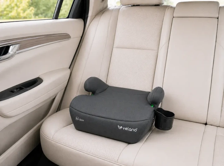 Бустер VELANO Primo i-Size ISOFIX, Grey (48143) - Фото 4 Бустер VELANO Primo i-Size ISOFIX, Grey (48143) - зображення 4
