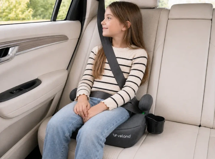 Бустер VELANO Primo i-Size ISOFIX, Grey (48143) - Фото 5 Бустер VELANO Primo i-Size ISOFIX, Grey (48143) - зображення 5
