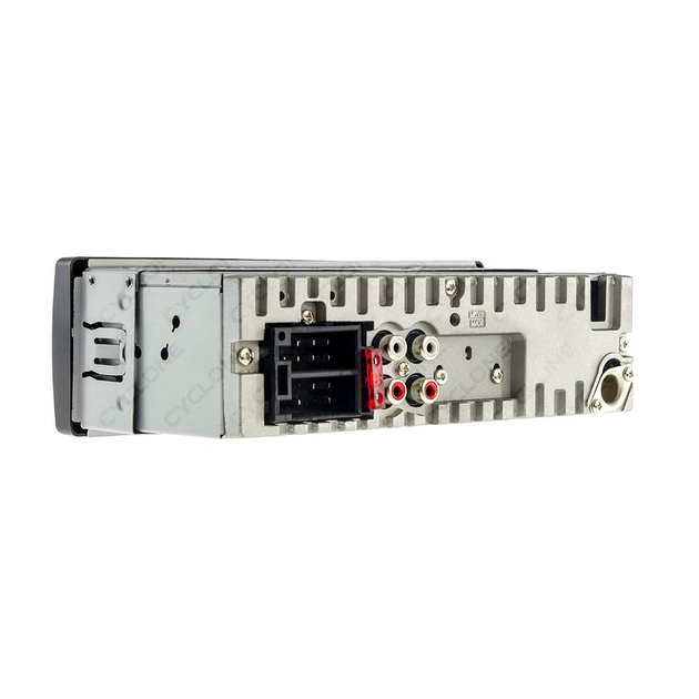 Автомагнитола Cyclone 1DIN Bluetooth MP3 USB microSD AUX FM-радио автомагнитола в авто с RGB подсветкой и управлением через смартфон - изображение 2