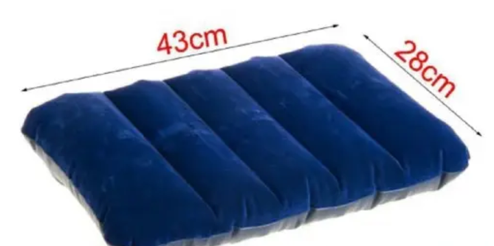 Надувные подушки для путешествий в машине Intex 43*28*9 см Надувные подушки для плавания на пляж флокированные - изображение 3