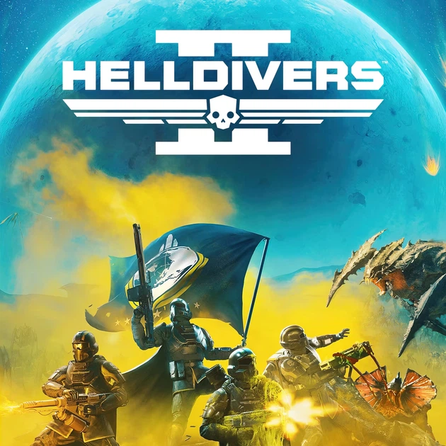 Интерьерная картина Helldivers 2, декор в комнату геймера, 42×28 см (id6618) - изображение 3