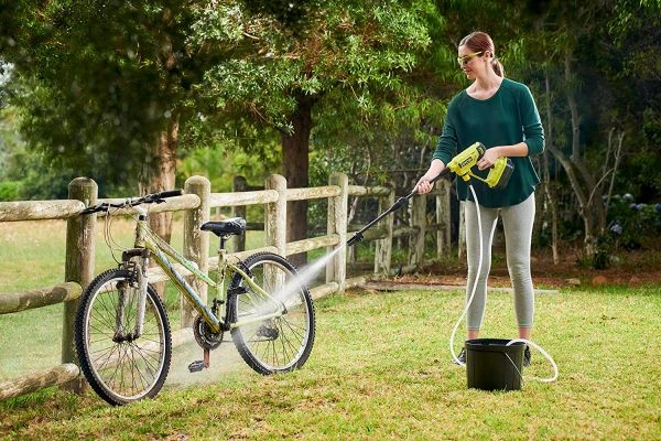 Минимойка низкого давления Ryobi ry18pw22a-0, аккумуляторная, 22 бар, 182 л/час. (без акб и зу) 5133004570 - изображение 6
