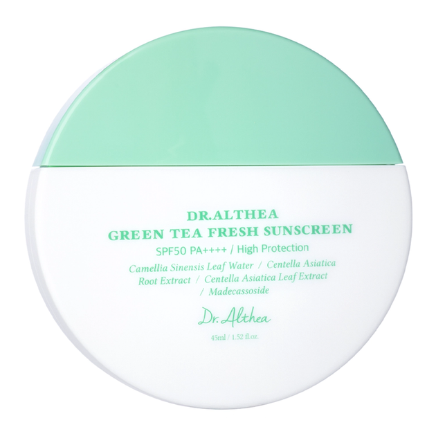 Солнцезащитный крем с экстрактом зеленого чая Dr.Althea Green Tea Fresh Sunscreen Spf 50+ (255972) - Фото 1 Солнцезащитный крем с экстрактом зеленого чая Dr.Althea Green Tea Fresh Sunscreen Spf 50+ (255972) - изображение 1