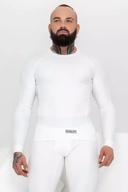Чоловічі термофутболки TOTALFIT CARPATHIAN TMR7-S11/Y11 M Білий - зображення 2