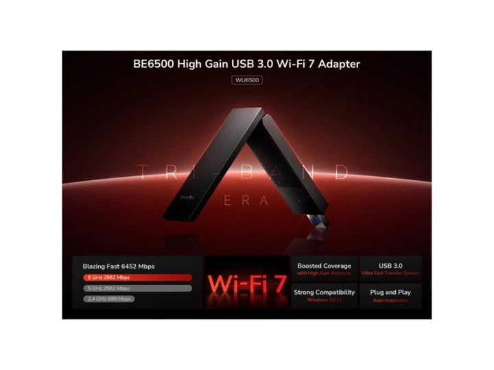 Wi-Fi адаптер CUDY WU6500 - изображение 12