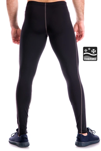 Теплі тайтси Totalfit Sport TG7 XL Чорний із сірим - Фото 2 Теплі тайтси Totalfit Sport TG7 XL Чорний із сірим - зображення 2
