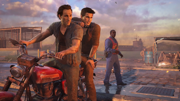 Игра Uncharted 4: A Thief's End для PS4 (Blu-ray диск) RU Б/У - изображение 2