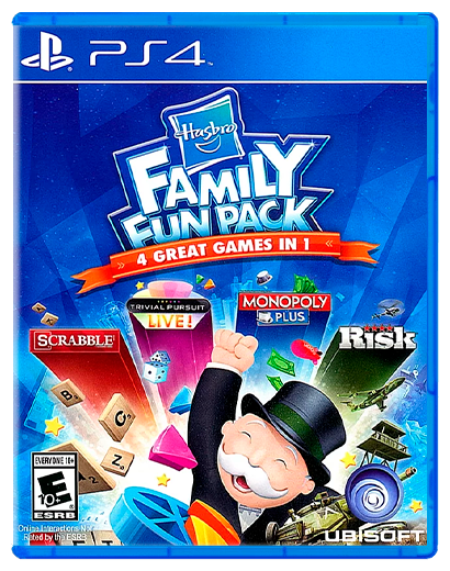 Игра Hasbro Family Fun Pack для PS4 (Blu-ray диск) RUS Б/У - Фото 1 Игра Hasbro Family Fun Pack для PS4 (Blu-ray диск) RUS Б/У - изображение 1