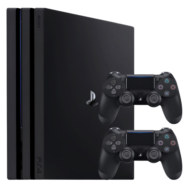 Консоль Sony PlayStation 4 Pro CUH-72xx 1TB + DualShock V2 Black Б/У - Фото 1 Консоль Sony PlayStation 4 Pro CUH-72xx 1TB + DualShock V2 Black Б/У - изображение 1