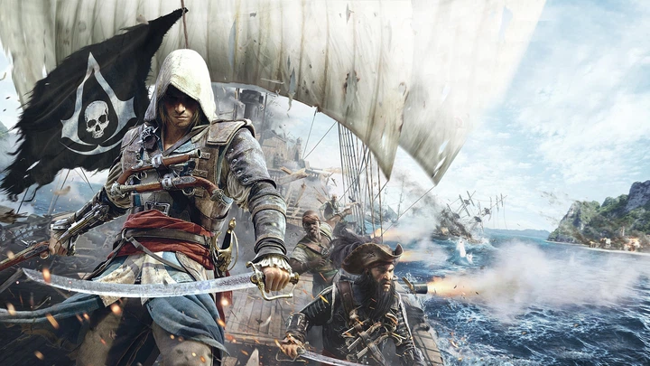 Игра Assassin's Creed IV: Black Flag для PS4 (Blu-ray диск) RU Б/У - Фото 2 Игра Assassin's Creed IV: Black Flag для PS4 (Blu-ray диск) RU Б/У - изображение 2