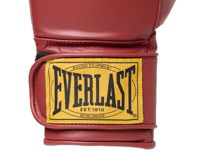 Профессиональные боксерские перчатки Everlast 1910 Pro Hook and Loop Boxing Gloves 12 унций - Фото 5 Профессиональные боксерские перчатки Everlast 1910 Pro Hook and Loop Boxing Gloves 12 унций - изображение 5