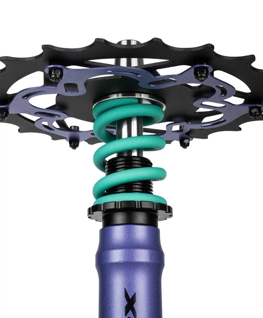 Кальян Amotion Pedal RX Grape Edition — спортивная модель с оригинальной системой продувки, 53 см - изображение 2