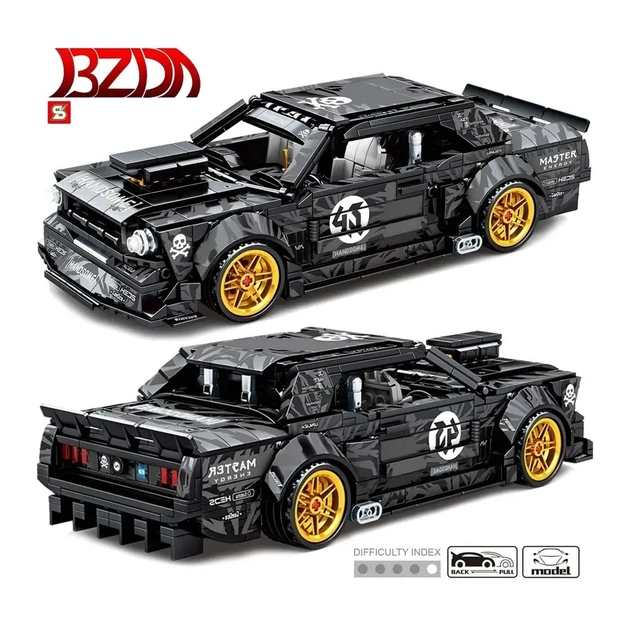 Конструктор Ford Mustang - Репліка Hoonicorn Ken Block 43 - зображення 5