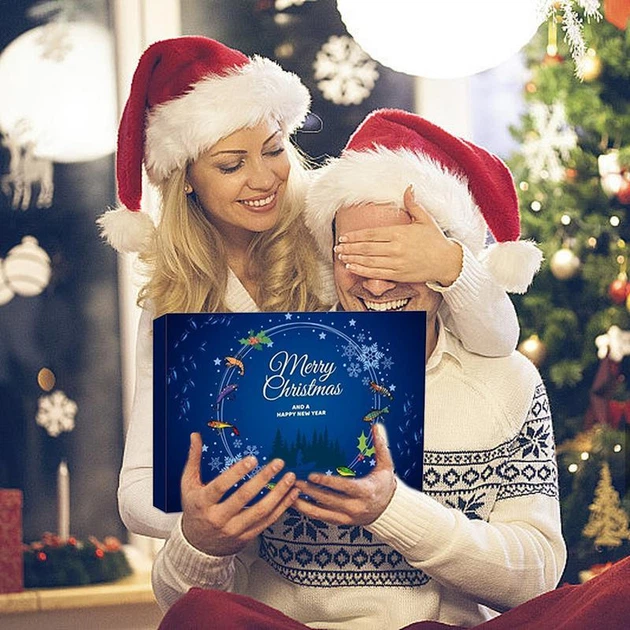 Подарочный календарь Vexal Merry Christmas MC для рыбалки 24 в 1 (М1243) - изображение 4