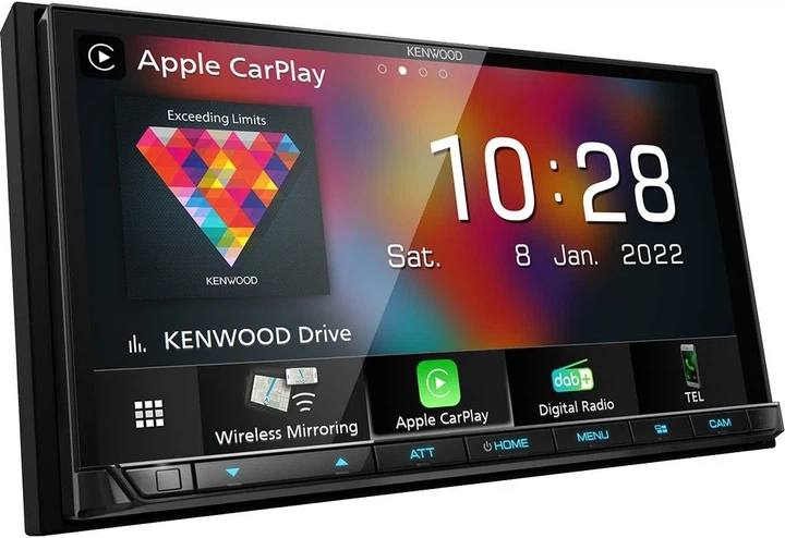 Автомагнітола KENWOOD DMX8021DABS / USB / WI-FI / HDMI / Bluetooth / Android Auto / Black Б/В k4 - изображение 3