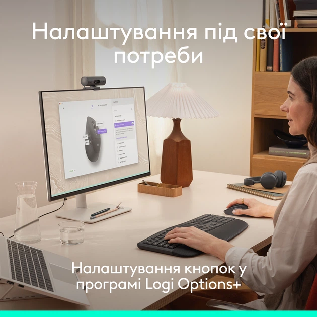 Мышь Logitech Signature Comfort Plus M850 L Wireless/Bluetooth Graphite (910-007715) - изображение 5