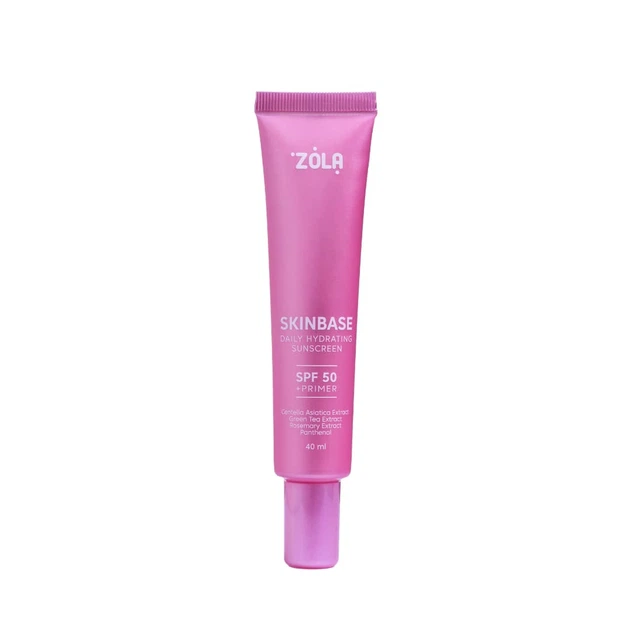 ZOLA Щоденний зволожувальний сонцезахисний крем SPF 50 SKINBASE 40 мл - Фото 1 ZOLA Щоденний зволожувальний сонцезахисний крем SPF 50 SKINBASE 40 мл - изображение 1