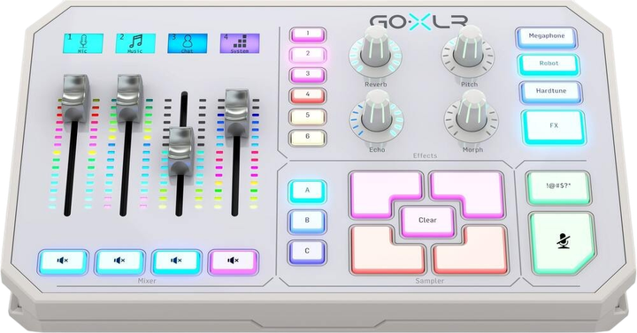 Mikser do streamingu TC Helicon GoXLR-WH (4033653191005) - Zdjęcie 1 Mikser do streamingu TC Helicon GoXLR-WH (4033653191005) - obraz 1