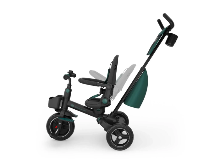 Триколісний велосипед Spinstep 2 Plus, Kinderkraft (Green) - зображення 4