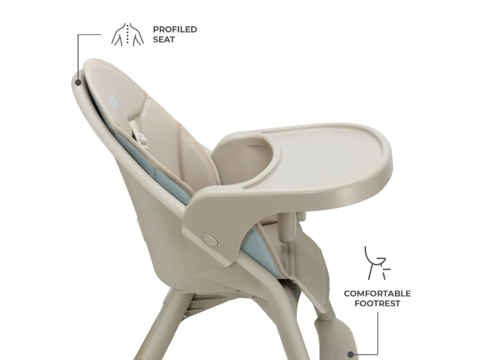 Стульчик для кормления Dinnly, Kinderkraft (Beige) - изображение 4