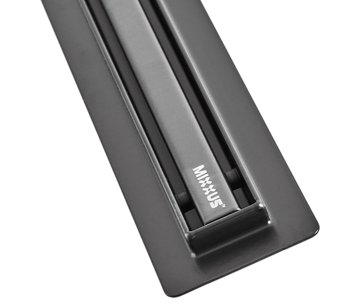 Лінійний душовий трап MIXXUS Drain-05 Slim Black 700 мм, нержавіюча сталь SUS304 - изображение 4