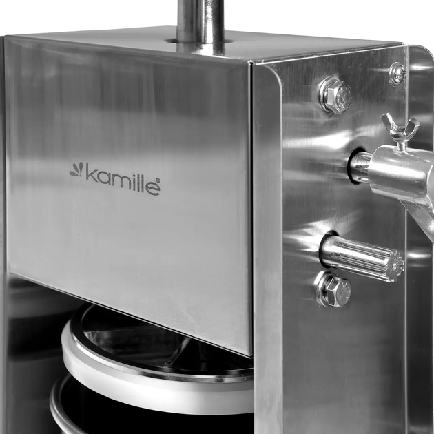 Шприц для набивки колбас Kamille KM-6508 вертикальный 5.5 кг, нержавеющая сталь, 4 насадки - изображение 8