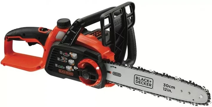 Пила ланцюгова Black+Decker акумуляторна 36 В 2.5 А·год шина 30 см GKC3630L20-QW - зображення 2