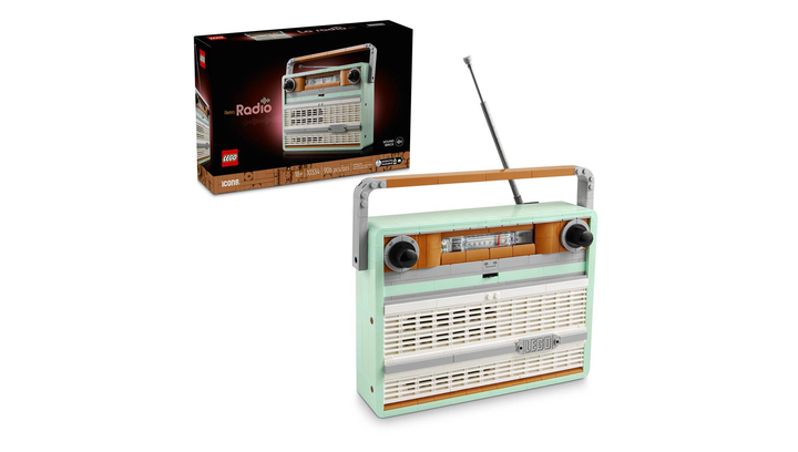 Конструктор Lego Ретро Радиоприёмник Radio Icons 10334 - Фото 2 Конструктор Lego Ретро Радиоприёмник Radio Icons 10334 - изображение 2