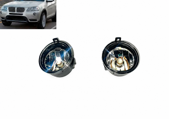 LED противотуманные фары с лампочками для BMW F48 F25 F26 F15 F16 F85 F86 - изображение 2